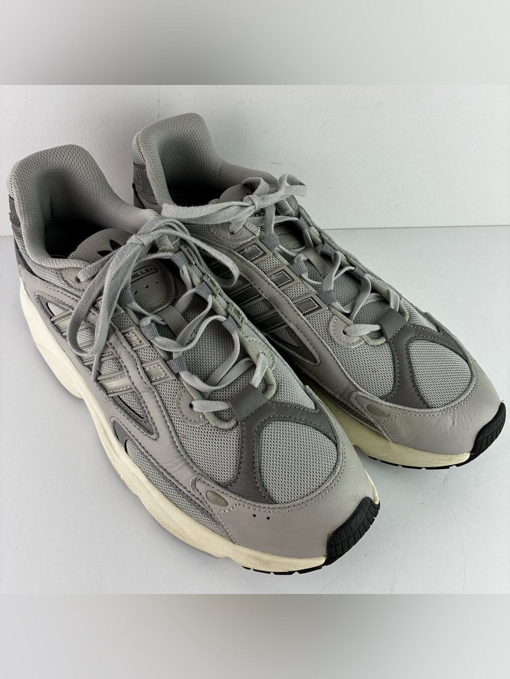 Adidas Ozmillen Gray Athletic Shoes